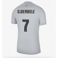 Barcelona Ousmane Dembele #7 Fotballklær Tredjedrakt 2022-23 Kortermet